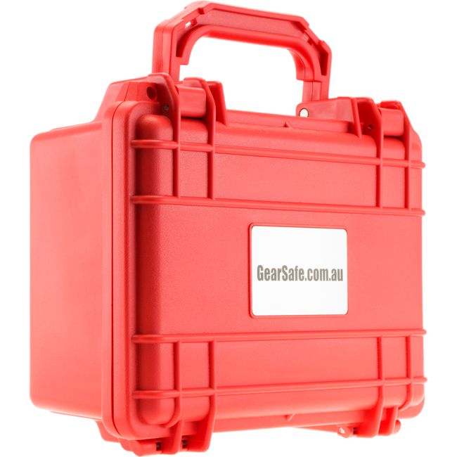 GS007R RED 210 X 167 X 90 PROTECTIVE CASE WITH FOAM  GEARSAFE GEARSAFE GS-007R