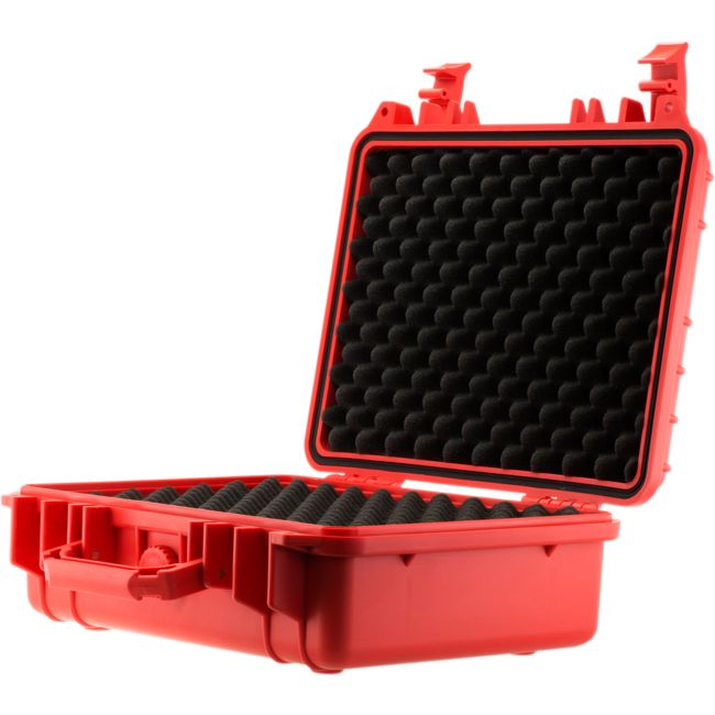 GS016R - RED 430 X 380 X 154 PROTECTIVE - CASE WITH FOAM GEARSAFE - GEARSAFE