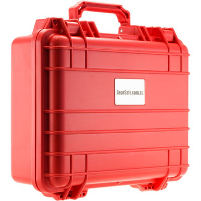 GS016R - RED 430 X 380 X 154 PROTECTIVE - CASE WITH FOAM GEARSAFE - GEARSAFE