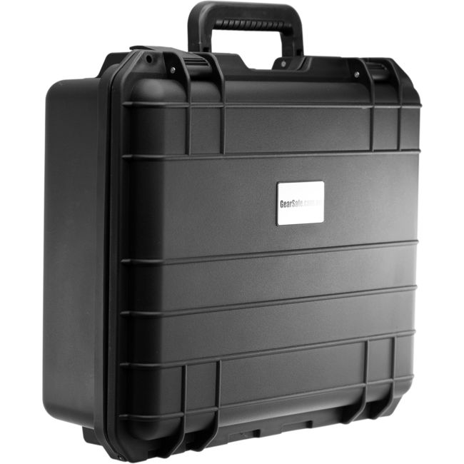 GS012B - BLACK 330X 280X 120 PROTECTIVE - CASE WITH FOAM GEARSAFE - GEARSAFE