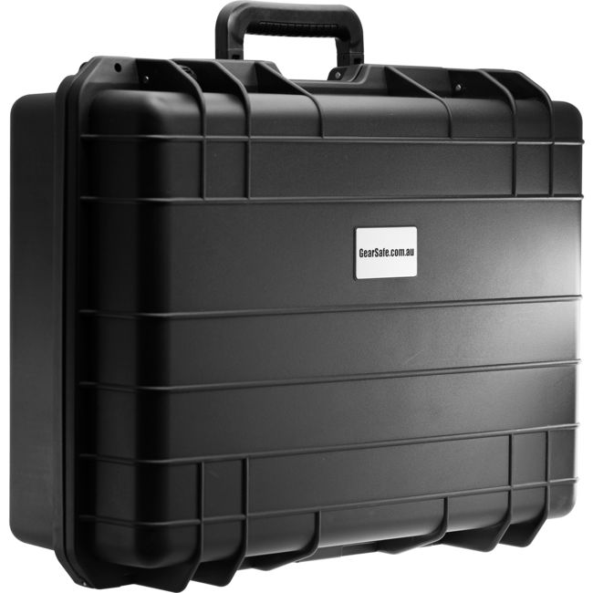 GS020B BLACK 515X 415X 200 PROTECTIVE CASE WITH FOAM GEARSAFE GEARSAFE GS-020B