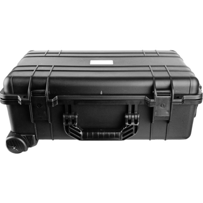 GS026 560X 355X 290 PROTECTIVE BLACK TROLLY CASE WITH FOAM GEARSAFE GEARSAFE GS-026