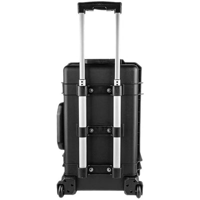 GS026 560X 355X 290 PROTECTIVE BLACK TROLLY CASE WITH FOAM GEARSAFE GEARSAFE GS-026