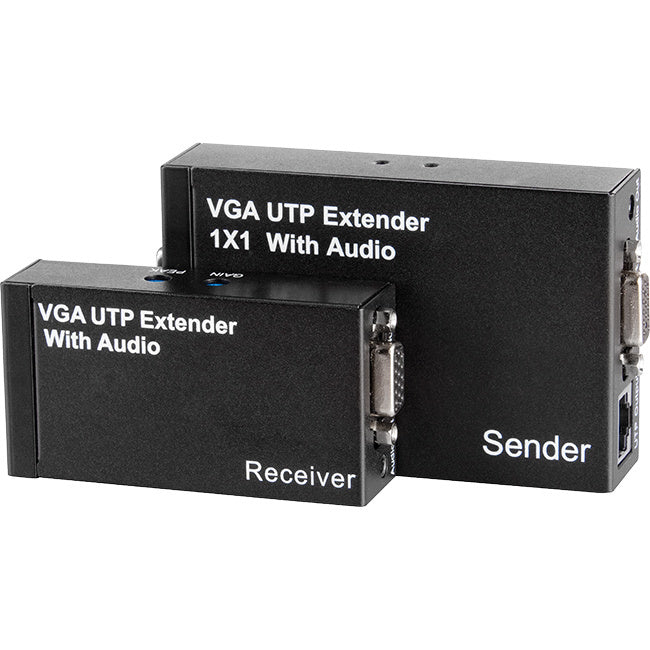 AC1671 ACTIVE CAT5 VGA & AUDIO BALUN 1920 x 1200 UPTO 300M AC1671