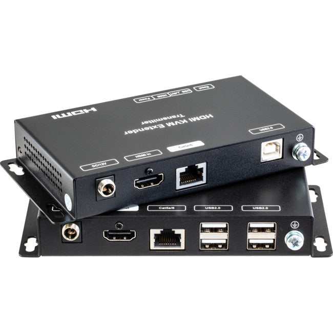 HDMIKVMV3 HDMI USB2.0 KVM EXTENDER 50M W/ 4 USB PORTS 100M HDMI PRO2 EX46B