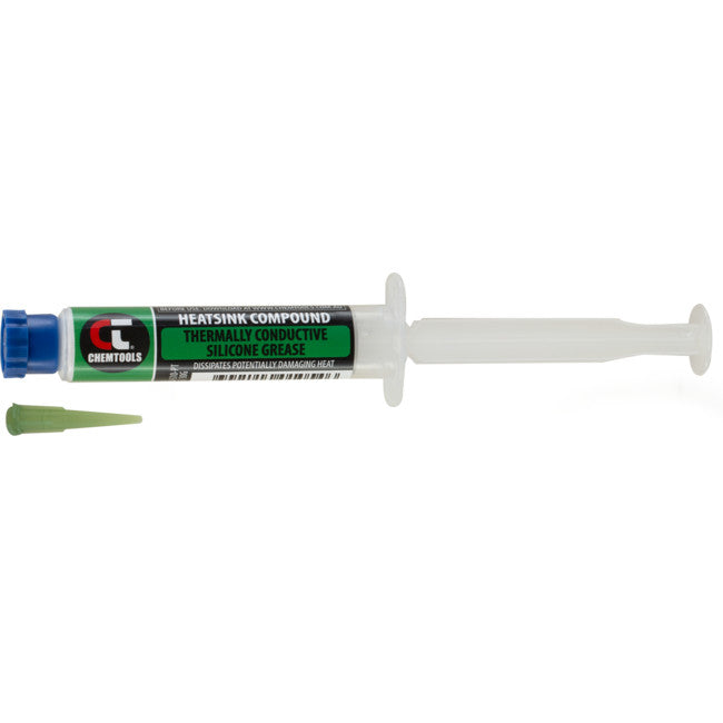 CTR001SIS30PT - 30CC HEAT TRANSFER COMPOUND - 50G HEATSINK SYRINGE - CHEMTOOLS