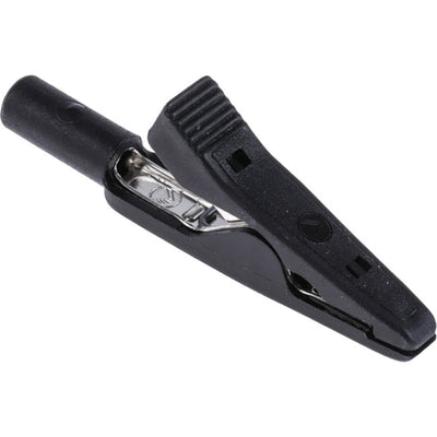 MA1B SMALL HIRSCHMANN CLIP - BLACK ALLIGATOR TEST LEAD ADAPTOR HIRSCHMANN 07862161