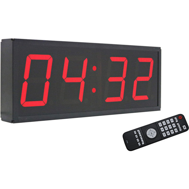 4500 METAL JUMBO DISPLAY LED CLOCK 5 BRIGHTNESS SETTINGS - JADCO JADCO 4500