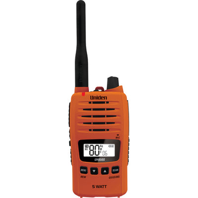 UH850S-O 5W UHF HANDHELD RADIO ORANGE UNIDEN 08604730