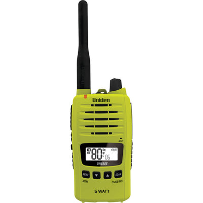 UH850S-L 5W UHF HANDHELD RADIO LIME UNIDEN 08604732