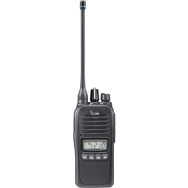 IC41PRO - IP67 80CH UHF HAND HELD RADIO - 5W ICOM MADE IN JAPAN - ICOM