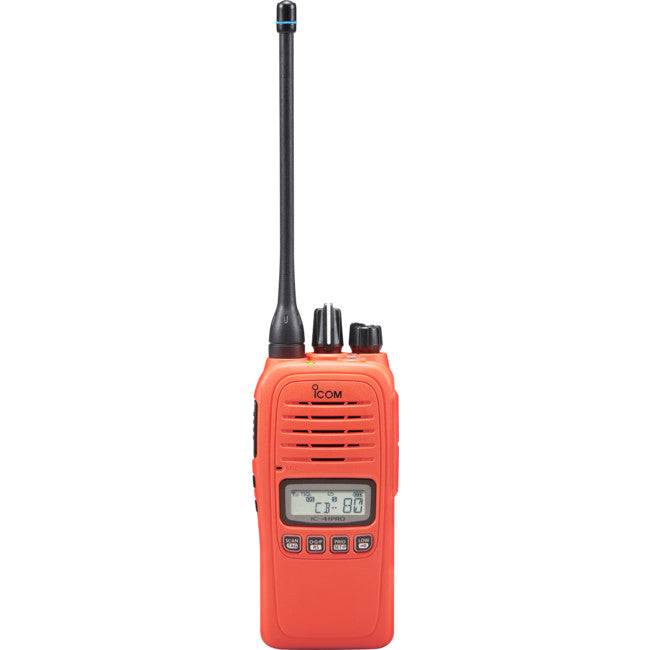 IC41PRO-ORANGE - SPECIAL EDITION ORANGE UHF - IP67 80CH HAND HELD RADIO - ICOM