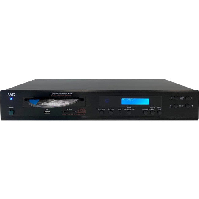 XCDIE AMC BLACK SINGLE CD PLAYER -V2 PANASONIC MECH- PCM1798 DAC AMC XCDI NEW SERIES