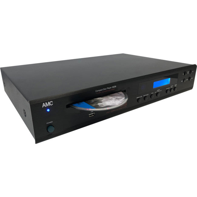 XCDIE AMC BLACK SINGLE CD PLAYER -V2 PANASONIC MECH- PCM1798 DAC AMC XCDI NEW SERIES