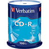VCDR-100 100PK VERBATIM CD-R SPINDLE VERBATIM 94554