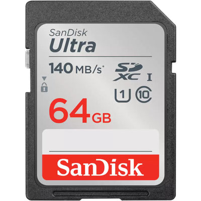 SD64ULTRA-140 SANDISK 64GB SDXC CARD 140MB/S SANDISK 08920137