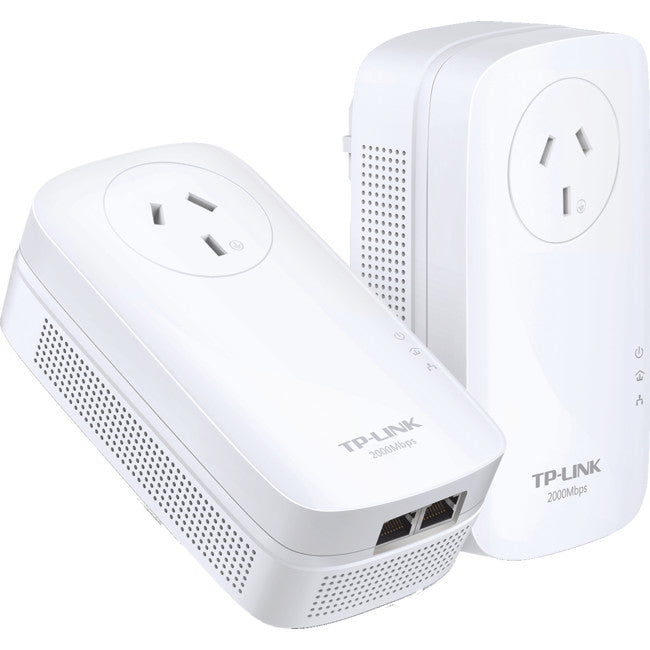PA9020PKIT GIGABIT POWERLINE ADAPTER KIT 2000MBPS POWER PASS AV2000 TP-LINK TL-PA9020P KIT
