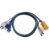 2L-5302U 1.8M USB KVM LEAD WITH AUDIO SUIT CS173xB, CS173xA, CS175x ATEN 2L-5302U