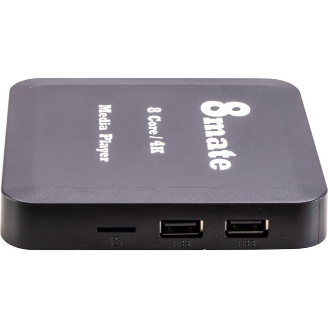 8MATEV3 8 CORE 4K 7.1 ANDROID MEDIA PL BONUS AIR REMOTE & HDMI CABLE 8MATE 8MATEV3