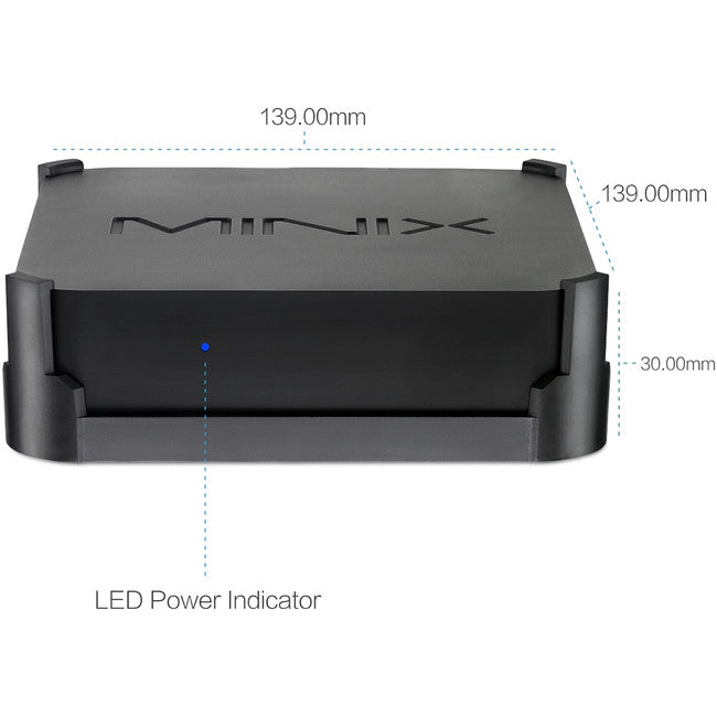 MNJ50C-4 MINI PC WITH WINDOWS 10 PRO INC VESA MOUNT FOR TV MINIX MNEOJ50C-4PLUS