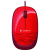 M105RD BASIC OPTICAL MOUSE LOGITECH 1000 DPI USB RED LOGITECH 910-002933