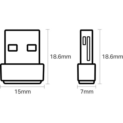 T2UNANO AC600 DUAL BAND NANO ADAPTER ARCHERT2UNANO TP-LINK ARCHER T2U NANO