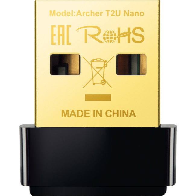 T2UNANO AC600 DUAL BAND NANO ADAPTER ARCHERT2UNANO TP-LINK ARCHER T2U NANO
