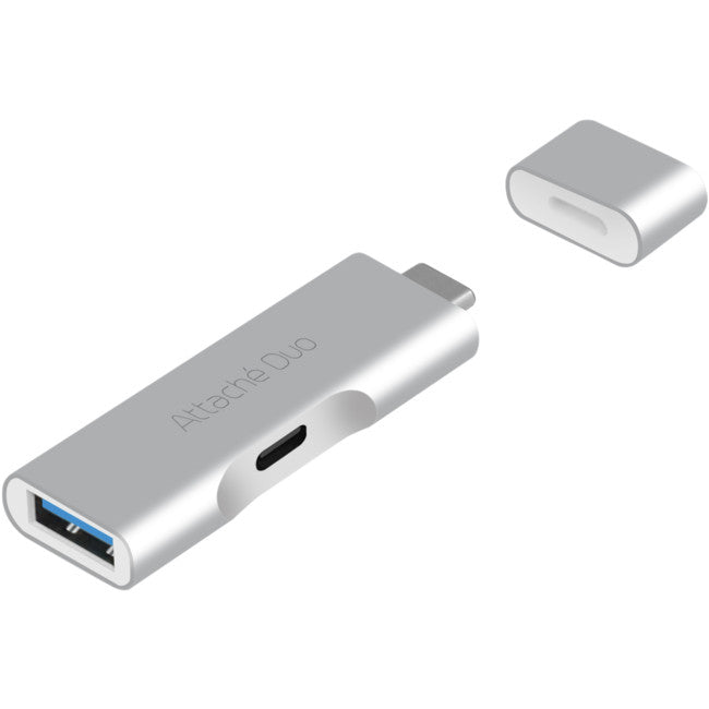 UTC02 DUO USB-C TO USB 3.1 ADAPTOR TYPE-C CHARGER ATTACHE MBEAT MB-UTC-02
