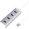 HUB43ST MBEAT 4 PORT USB3.0 HUB ALUMINIUM MBEAT MB-HUB43ST