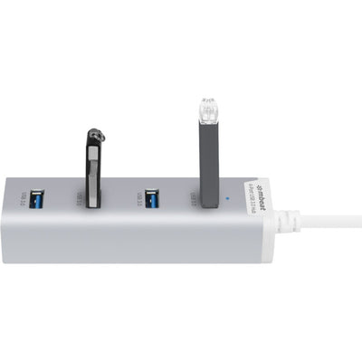 HUB43ST MBEAT 4 PORT USB3.0 HUB ALUMINIUM MBEAT MB-HUB43ST