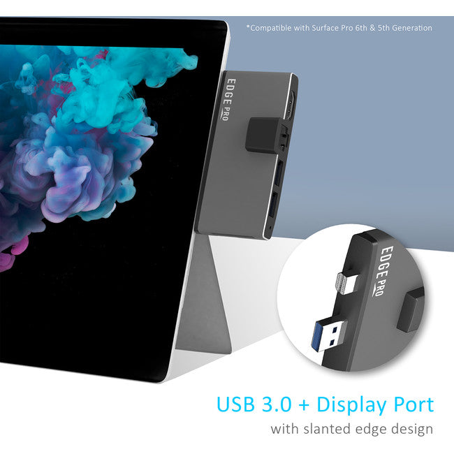 P68GRY SURFACE PRO MULTIFUNCTION HUB EDGE PRO MBEAT MBEAT MB-EGE-P68GRY