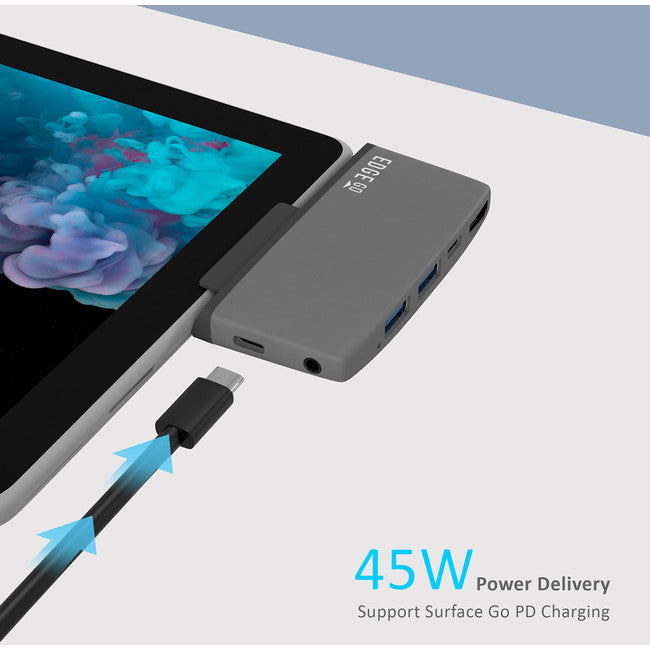 G59GRY SURFACE GO MULTIFUNCTION HUB EDGE GO USB-C MBEAT MB-EGE-G59GRY