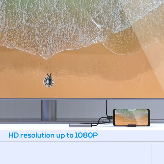 UCDX2 2 IN 1 USB-C TO HDMI VGA 4K MBEAT MB-UCD-X2