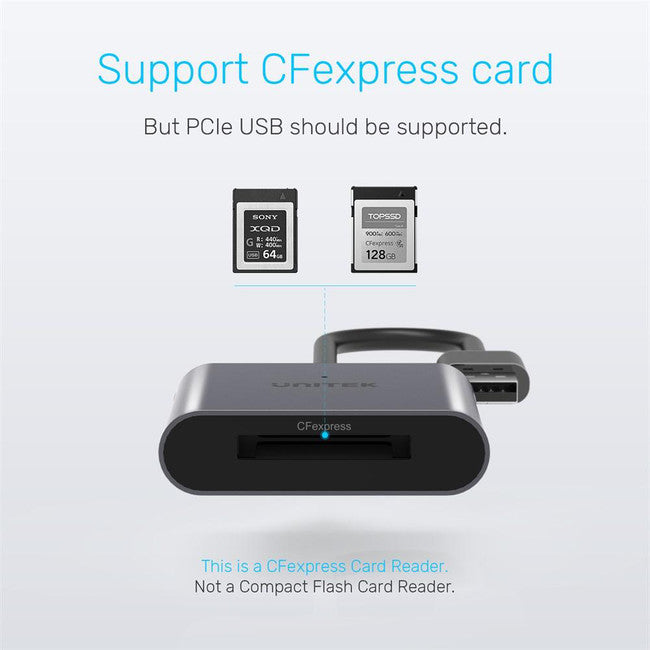 R1005A CFEXPRESS2.0 CARD READER UNITEK R1005A