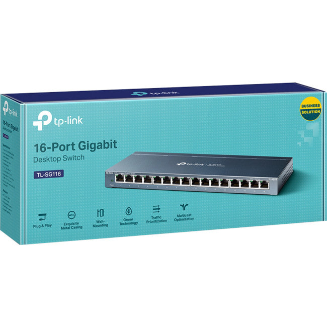 TLSG116 16 PORT GIGA DESKTOP SWITCH TP-LINK TL-SG116
