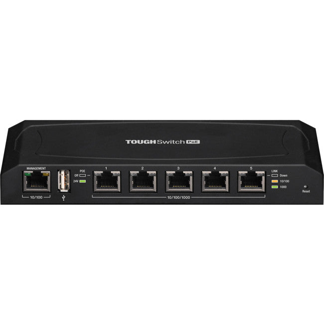 ES-5XP 5 PORT 24V POE MANAGED SWITCH GIGABIT 60W EDGESWITCH XP UBIQUITI ES-5XP