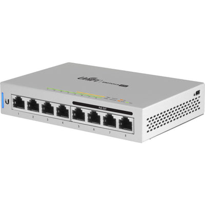 US-8-60W UNIFI 8 PORT 60W POE SWITCH 4 X POE PORTS UBIQUITI NHU-US-8-60W