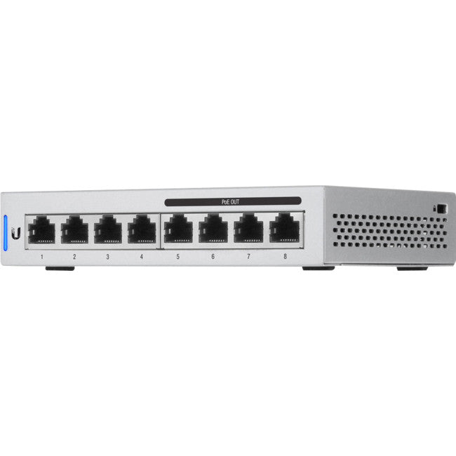 US-8-60W UNIFI 8 PORT 60W POE SWITCH 4 X POE PORTS UBIQUITI NHU-US-8-60W