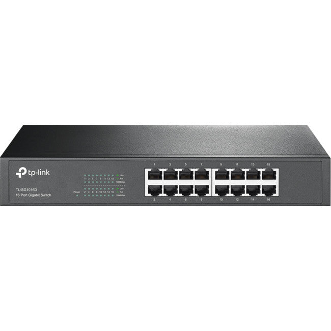 TLSG1016D 16 PORT GIGA DESKTOP SWITCH TP-LINK TL-SG1016D