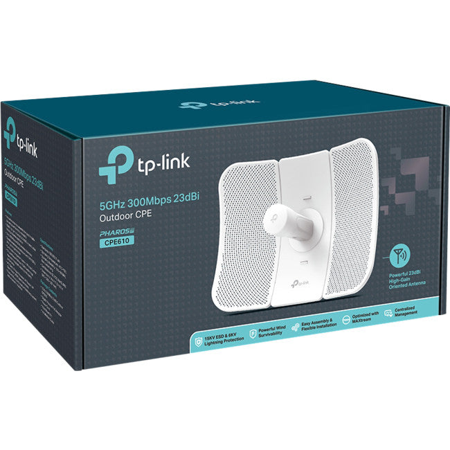 CPE610 OUTDOOR AP 5GHZ 300MBPS 23DBI CPE TP-LINK CPE610