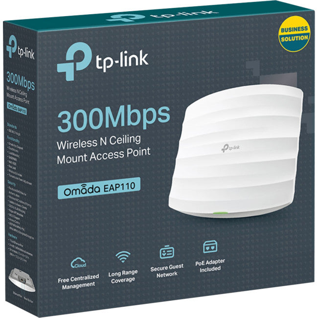 EAP110 N300 WIRELESS CEILING MOUNT AP ACCESS POINT TP-LINK TL-EAP110