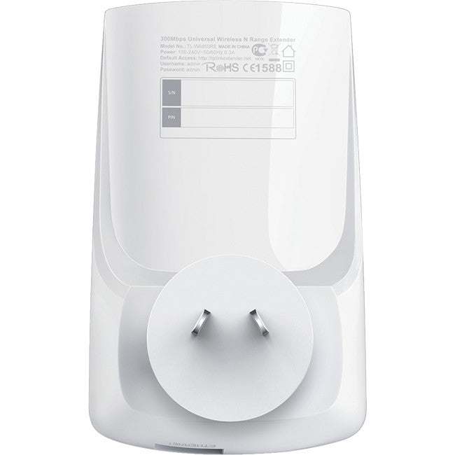 WA850RE 300MBPS WIRELESS REPEATER ACCESS POINT WALL PLUG TP-LINK TL-WA850RE