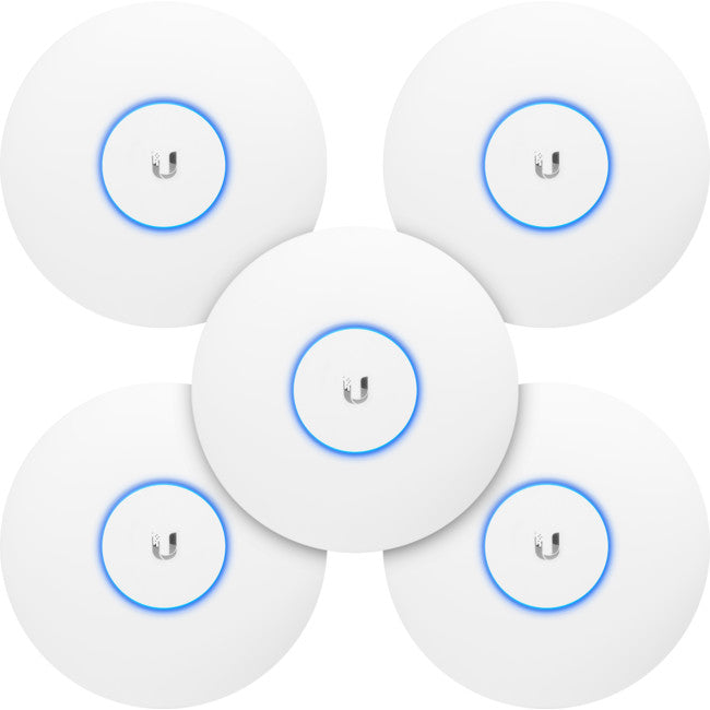 UAP-AC-PRO5 UNIFI AC1750 ACCESS POINT 5PK DUAL BAND 1300+450MBPS UBIQUITI NHU-UAP-AC-PRO5