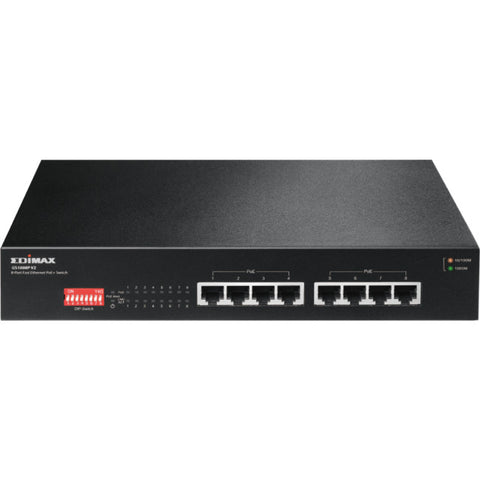 ES1008PV1 8 PORT 10/100 POE SWITCH 150W EDIMAX 09051398