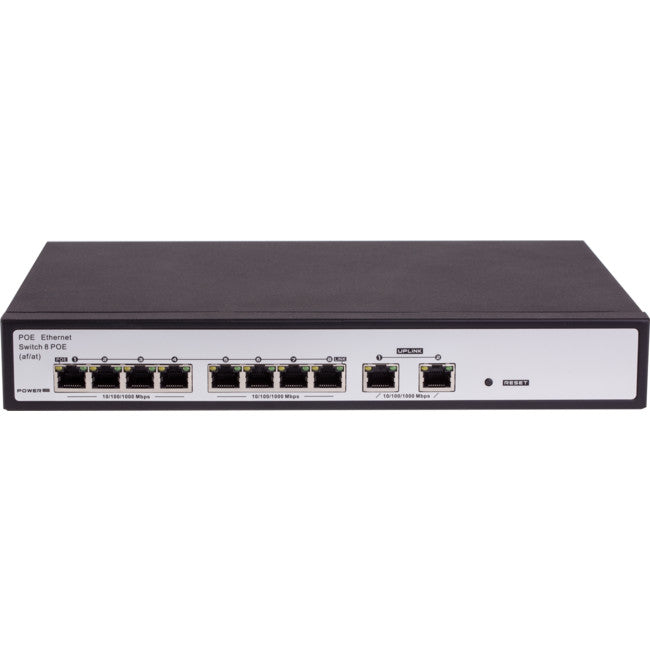 POE08265 8 PORT 265W POE SWITCH DOSS FS-S1008GP-2G(265W)