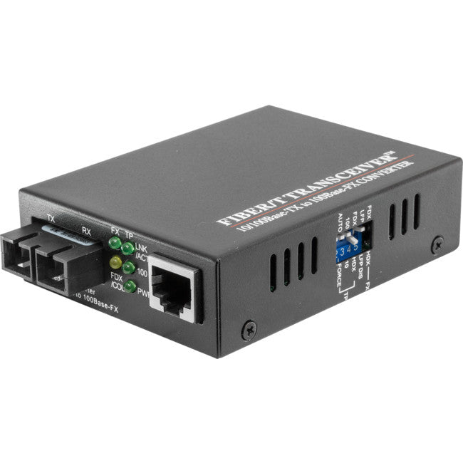 FMC100SM20KSC 100M FIBRE MEDIA CONVERTER 10/100M SM DUAL FIBRE SC 20KM AOM-1100D-S20EA