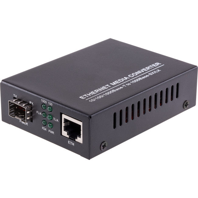 FMC1GBSFP 1G SFP SLOT MEDIA CONVERTER GIGABIT REQUIRE SFP MODULE AOM-3100-F