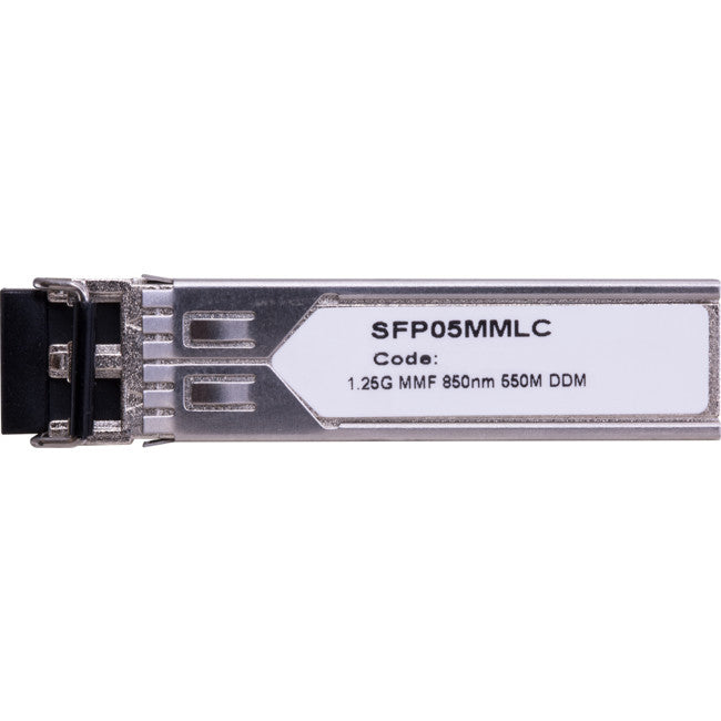 SFP05MMLC 1.25G SFP MM LC 550M MODULE DUAL FIBRE 850NM SFP-M1285L-05