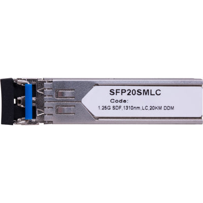 SFP20SMLC 1.25G SFP SM LC 20KM MODULE DUAL FIBRE 1310NM SFP-S1213L-20