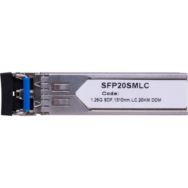 SFP20SMLC 1.25G SFP SM LC 20KM MODULE DUAL FIBRE 1310NM SFP-S1213L-20